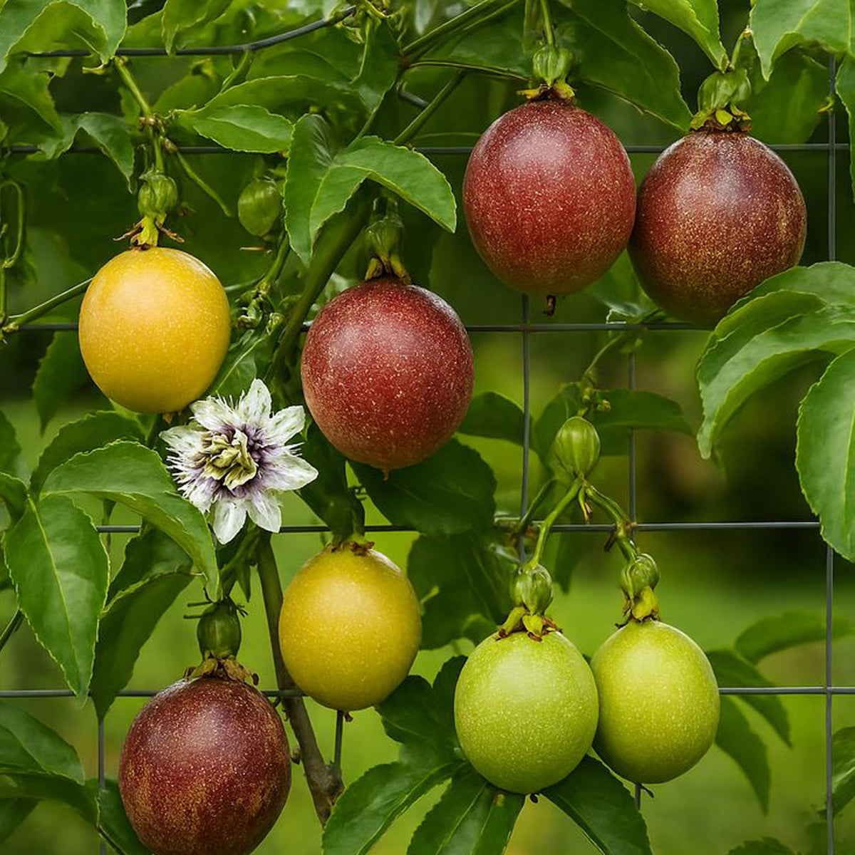 Passion Fruit Plant – Healthy live tropical fruit vine for home gardens