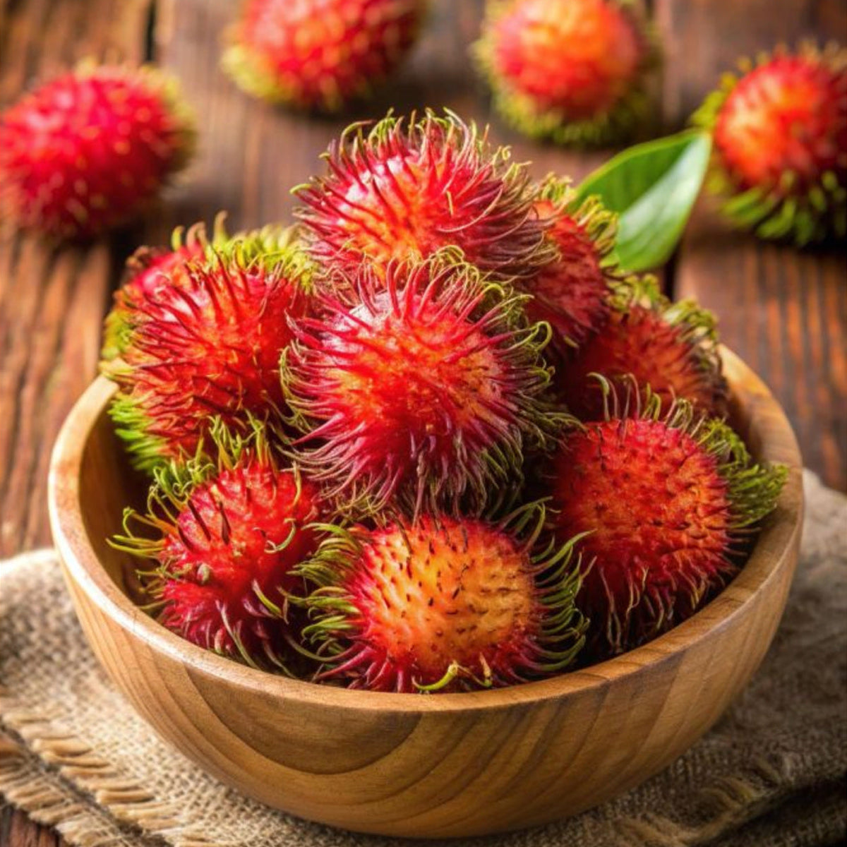 Rambutan Fruit Plant – Healthy live exotic tropical fruit tree