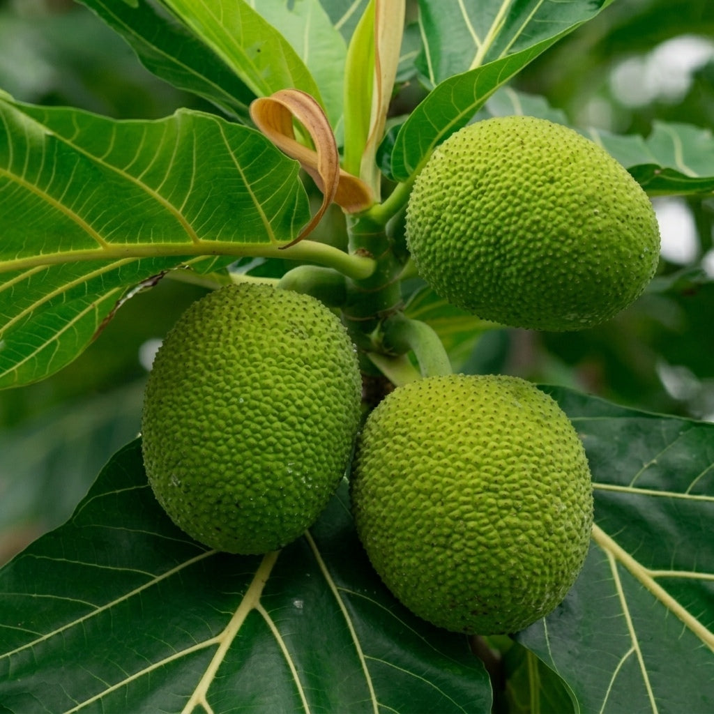 Mentawa (Entawak) seedling live fruit plant in nursery pot with healthy green foliage | Exotic tropical fruit plant | Keraleaf
