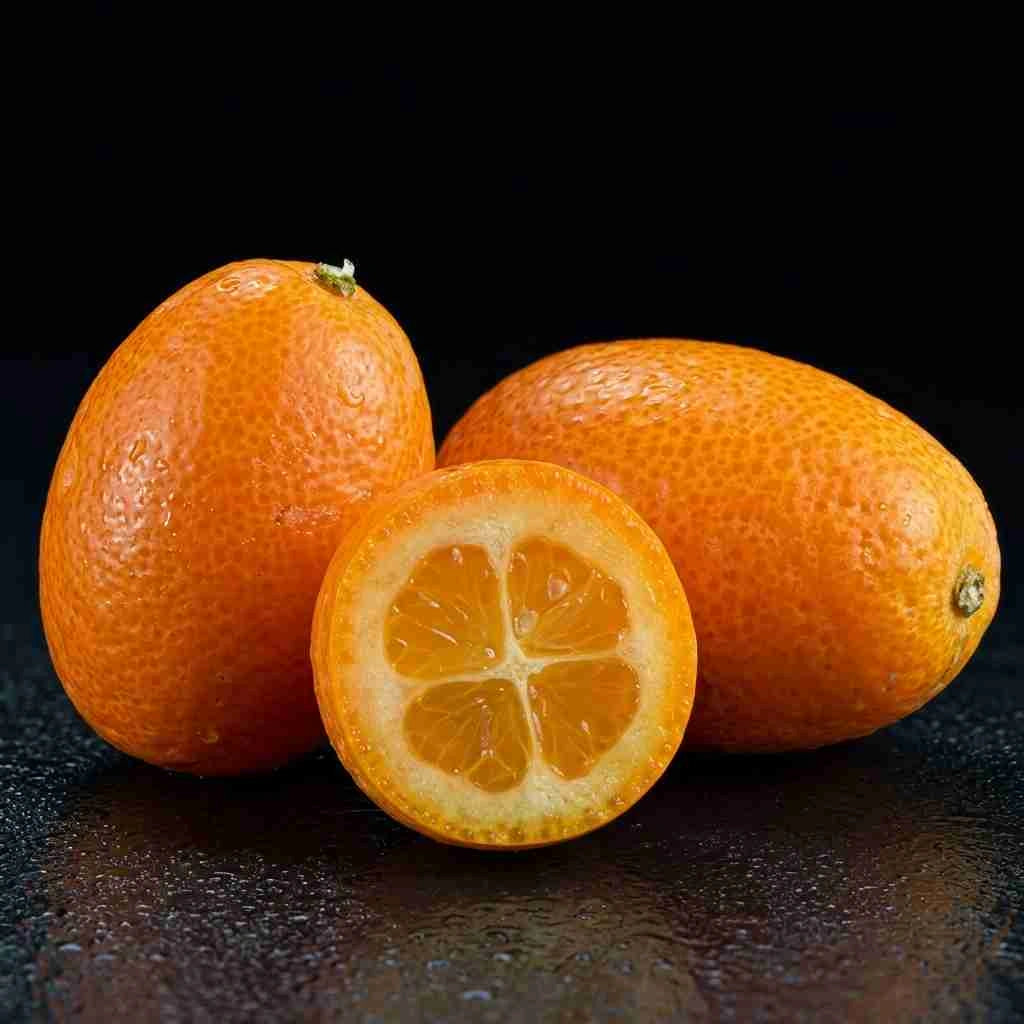 Israel Sweet Kumquat layered live fruit plant in nursery pot with healthy green foliage | Premium citrus fruit plant | Keraleaf