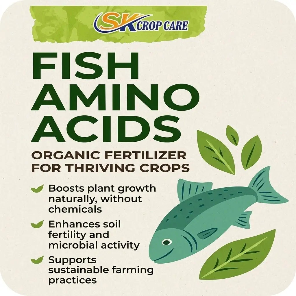 Fish Amino Acid / Meen Amilam organic fertilizer for enriching soil nutrients | Natural liquid biofertilizer for healthy plant growth and better yield | Keraleaf