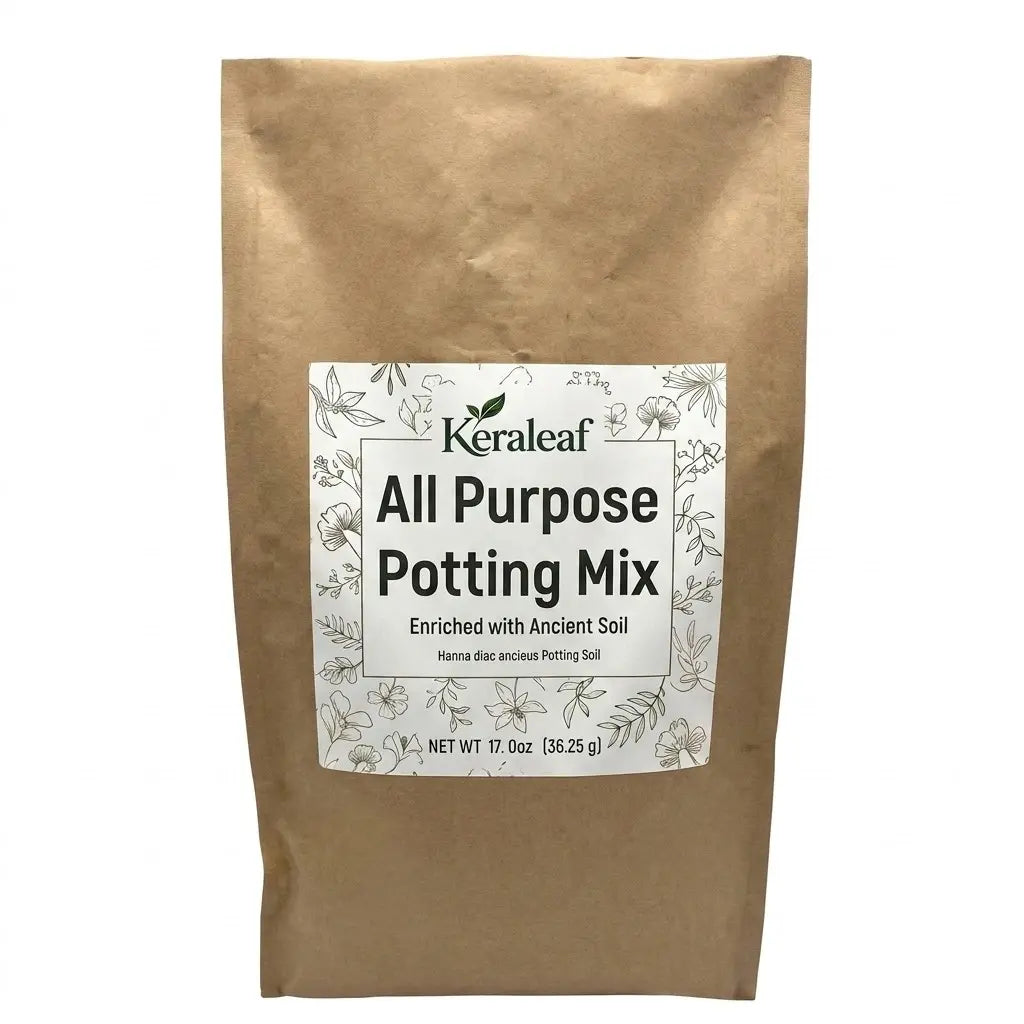 Potting Mix (All Purpose Organic Potting Mix) growth booster for healthy plants | Premium soil mix for indoor and outdoor gardening | Keraleaf