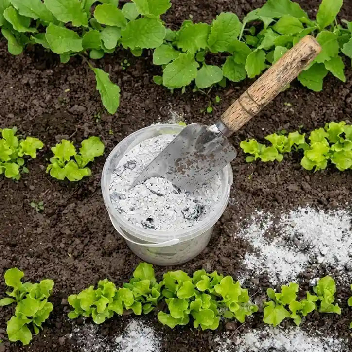 Wood Ash Manure (Desi) organic fertilizer for healthy plant growth | Natural nutrient-rich soil amendment | Keraleaf