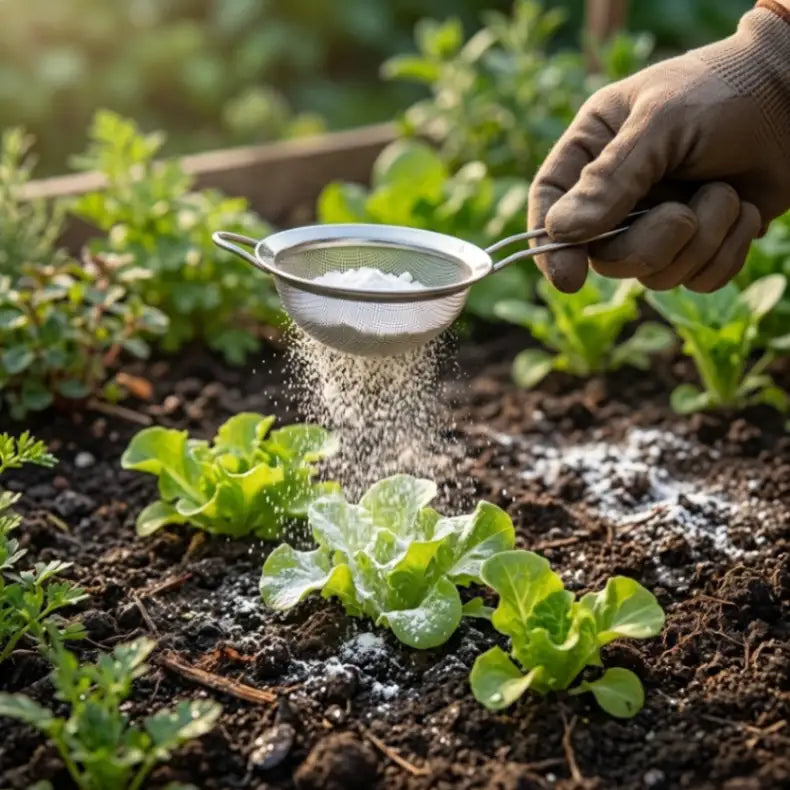 Baking soda for plants and gardening to help manage fungal diseases and support healthy plant growth