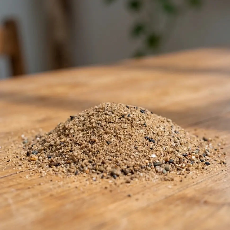Premium Bharathapuzha river sand for improved root penetration, drainage, and water filtration in potting mixes and garden soil