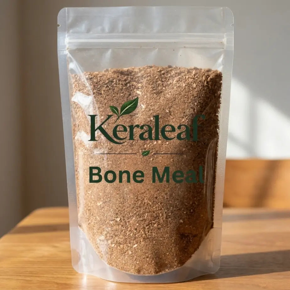 Organic bone meal fertilizer powder for stronger roots, healthy plant growth, and abundant flowering